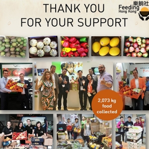 The Fruit Republic donates fruits and vegetables to Feeding Hong Kong