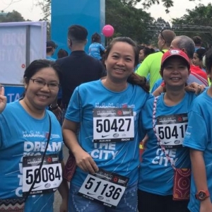 TFR runners register for HCMC Marathon 2018