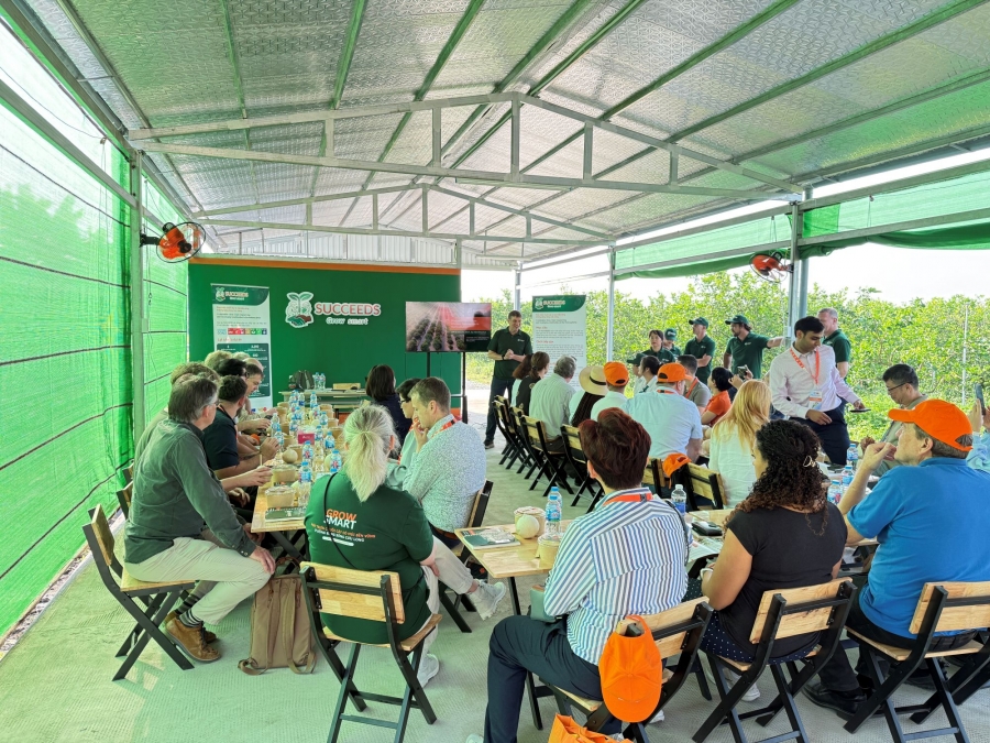 Open orchard day at the SUCCEEDS applied R&D and training farm in Tay Ninh